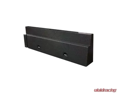 Qpower "Q-Bomb" Dual 12" Sealed Woofer Box Toyota Tacoma Double Cab 2005-2019 - QBTACOMA122005