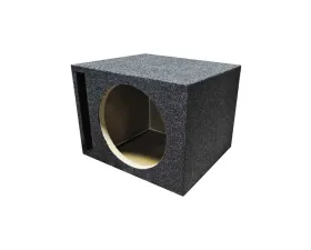 Qpower Empty Woofer Box Single 10
