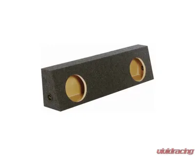 Qpower Dual 12" Truck Empty Woofer Box Heavy Duty - QHD212TRUCK