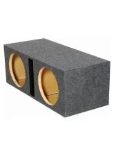 Qpower Dual 12" Hole Vented 1" MDF                                     - QHD212V - Image 5