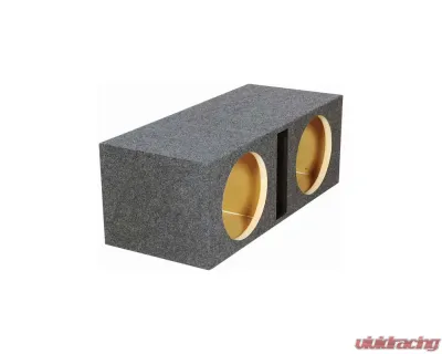 Qpower Dual 12" Hole Vented 1" MDF - QHD212V