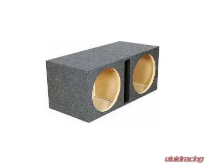 Qpower 2 Hole 15" Vented Woofer Box w/1" MDF Face - QHD215V