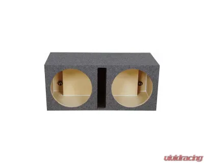 Qpower 2 Hole 15" Vented Woofer Box w/1" MDF Face - QHD215V