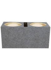 Qpower 2 Hole 15" Vented Woofer Box w/1" MDF Face                                     - QHD215V - Image 4