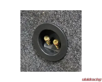 Qpower (2) 12" Heavy Duty Angled Woofer Box - 1" MDF Construciton - QHDBASS12