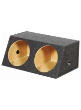 Qpower (2) 15" Heavy Duty Angled Woofer Box - 1" MDF Construciton                                     - QHDBASS15 - Image 5