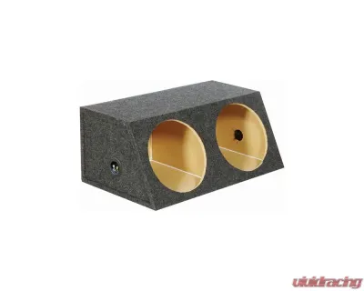 Qpower (2) 15" Heavy Duty Angled Woofer Box - 1" MDF Construciton - QHDBASS15