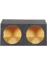 Qpower (2) 15" Heavy Duty Angled Woofer Box - 1" MDF Construciton                                     - QHDBASS15 - Image 3