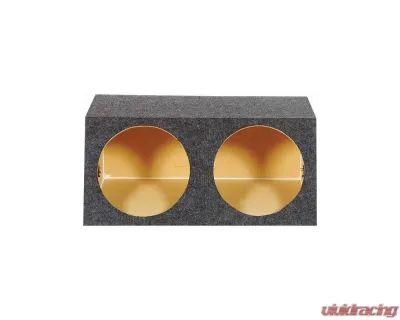 Qpower (2) 15" Heavy Duty Angled Woofer Box - 1" MDF Construciton - QHDBASS15