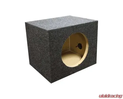 Qpower Empty Woofer Box 12" Square - QSMPSQ12E