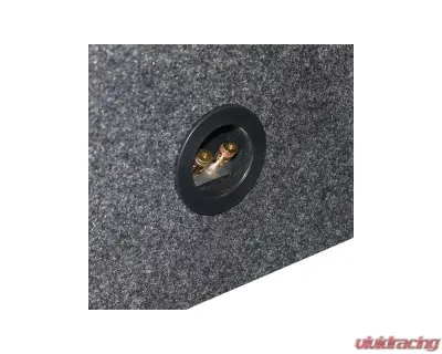 Qpower Empty Woofer Box 12" Square - QSMPSQ12E