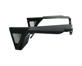 Paramount Automotive Steel Front Fender w/ Flare & Mesh Insert Black Jeep Front 1997-2006