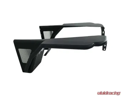 Paramount Automotive Steel Front Fender w/ Flare & Mesh Insert Black Jeep Front 1997-2006 - 51-0042
