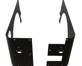 Paramount Automotive Steel Corner Guard Black Jeep 1997-2006
