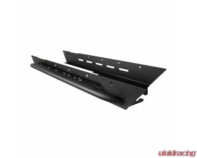 Paramount Automotive Rocker Guard w/ Step Black Jeep 1997-2006 - 51-0040