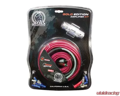 Xscorpion Amplifier Wiring Kit 8Ga. Bullzaudiored - BGE8RP