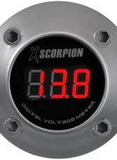 Xscorpion Voltmeter Digital 3 Digit Led Display Silver                                     - DVM3RS - Image 2