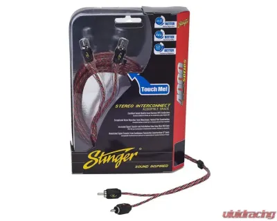 Stinger 12Ft 4000 2Ch RCA's Directional Twisted - SI4212