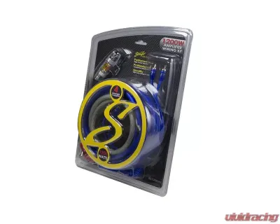 Stinger 4GA Copper 1200W Complete Amplifier Installation Wiring Kit - SS1200XS