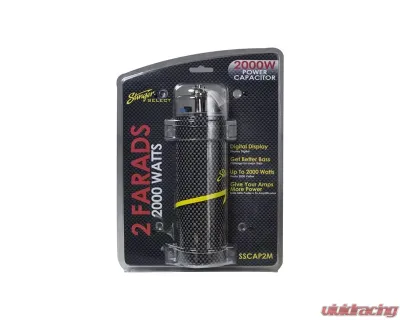 Stinger Select Power Capacitor 2 Farad - SSCAP2M