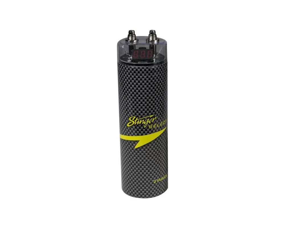 Stinger Select 2 Farad Power Capacitor SSCAP2M | Vivid Racing