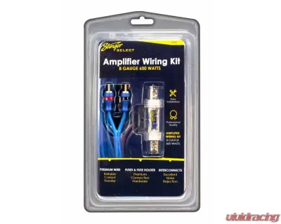 Stinger Select 8GA 600W Wiring Kit - SSK8