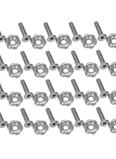 Drake Stainless Underhood Dress-Up Hardware Kit Ford Mustang 2005-2007                                     - 378178-M6-SSB - Image 2