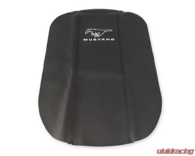 Drake Black Console Pad Cover w/ Mustang Logo Ford Mustang 2005-2009 - 5M3Z-6306024-MV