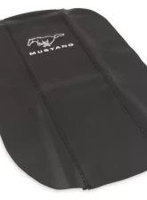 Drake Black Console Pad Cover w/ Mustang Logo Ford Mustang 2005-2009                                     - 5M3Z-6306024-MV - Image 3