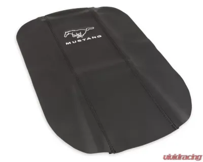 Drake Black Console Pad Cover w/ Mustang Logo Ford Mustang 2005-2009 - 5M3Z-6306024-MV
