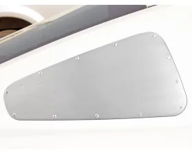 Drake Pair Satin Quarter Window Covers Ford Mustang 2005-2009