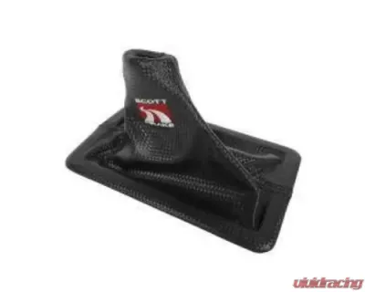Drake CF Style Shift Boot w/ SD Logo Ford Mustang GT 2005-2009 - 5R3Z-7277-CFSD