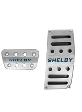 Drake Shelby Pedal Covers Ford Mustang AT 2005-2022                                     - 5S3Z-2457-9735A - Image 2