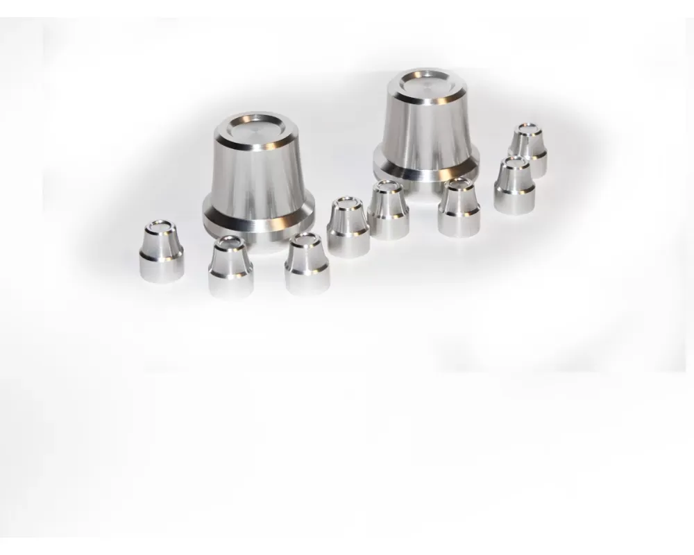 Drake 10pc Billet Strut Tower Caps Ford Mustang 2011-2014 - BR3Z-7W13296-BL