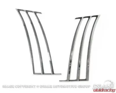 Drake Chrome Quarter Trim Chevrolet Camaro 2010-2014 - CA-190001-C