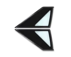 Drake Pair Hatchback Quarter Windows Ford Mustang 1987-1993