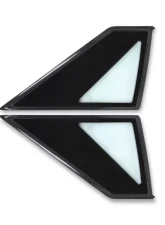 Drake Pair Hatchback Quarter Windows Ford Mustang 1987-1993                                     - E7ZZ-6129710-1B - Image 9