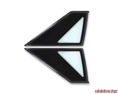 Drake Pair Hatchback Quarter Windows Ford Mustang 1987-1993 - E7ZZ-6129710-1B