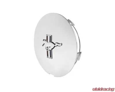 Drake Chrome Center Cap w/ Tri-Bar Pony Ford Mustang 1990-1993 - F1ZZ-1130-AC