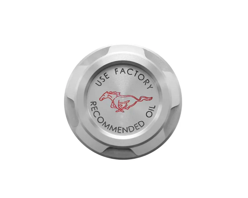 Drake Billet Aluminum V6/GT Oil Cap Cover Ford Mustang GT 2015-2022 - FR3Z-6766-BL