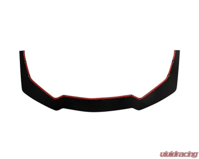 Drake Satin Black Front Blade Splitter Ford Mustang GT | Ecoboost 2018-2022 - JR3B-63001B75-A