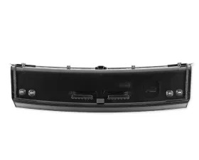 Drake Gloss Black w/ Styling Lines Tail Light Panel Molding Ford Mustang 2015-2022