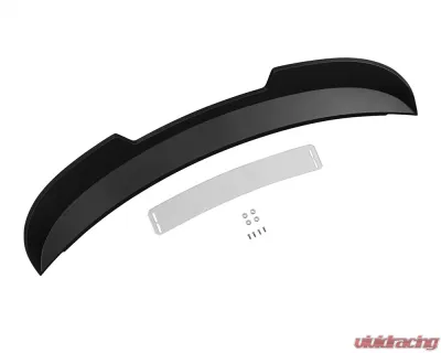 Drake Satin Black Wicker Bill Style Rear Spoiler Ford Mustang 2015-2022 - JR3B-6344210-A