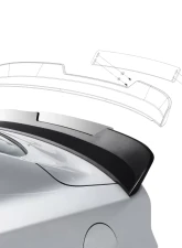 Drake Satin Black Wicker Bill Style Rear Spoiler Ford Mustang 2015-2022                                     - JR3B-6344210-A - Image 7