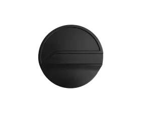 Drake Black Aluminum Fuel Door Ford Mustang 2015+