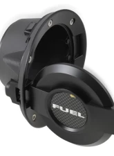 Drake Billet All Black Fuel Door Assembly Dodge Challenger 2008-2020                                     - MO-210001-BLACK - Image 5