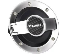 Drake Billet Aluminum Satin/Black Fuel Door Assembly Dodge Challenger 2008-2020