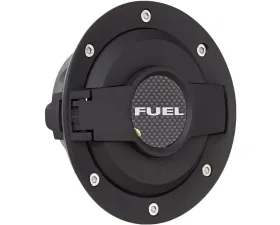 Drake Billet Aluminum Black Fuel Door Assembly Dodge Challenger 2008-2020