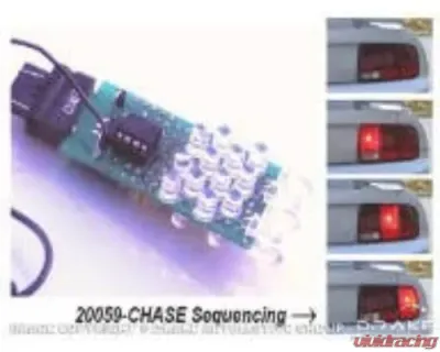 Drake Chase Sequence LED Sequential Tail Light Kit Ford Mustang 2005-2009 - SD-20059-CHASE