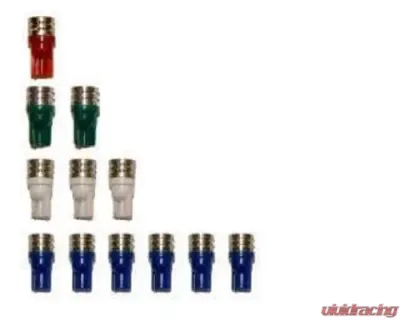 Drake Blue Ultra Bright Instrument Panel LED Bulb Kit Ford Mustang 1979-1993 - SD-FOX-LED-GA-B
